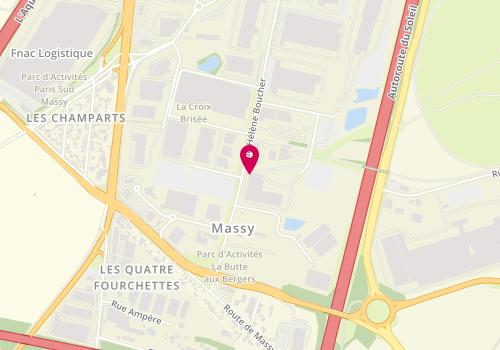 Plan de Temsys, 10 Rue Hélène Boucher, 91380 Chilly-Mazarin