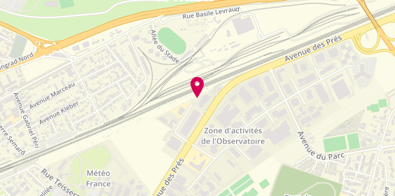 Plan de Thimax Location, 10 Avenue des Pres, 78180 Montigny-le-Bretonneux