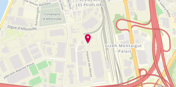 Plan de CG Location, Zone Artisanale Grands Marais
2 impasse des Marais, 94000 Créteil