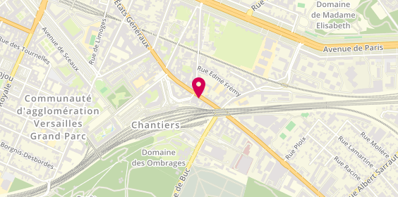 Plan de Sixt, 22 Rue des Chantiers, 78000 Versailles