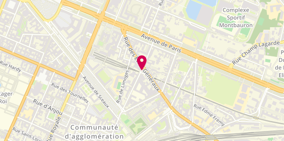 Plan de Rent A Car, 18 Rue des États Généraux, 78000 Versailles