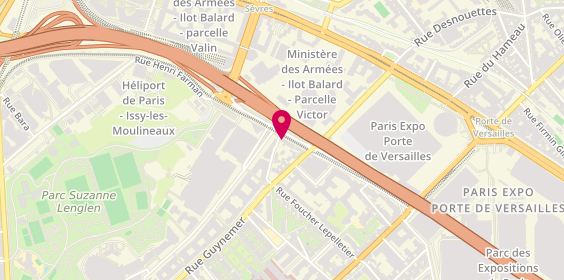 Plan de ALTE - Auto Location Toutes Etudes, 20 Rue Louis Armand, 75015 Paris