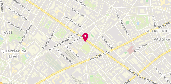 Plan de ADA, 124 Rue de la Convention, 75015 Paris