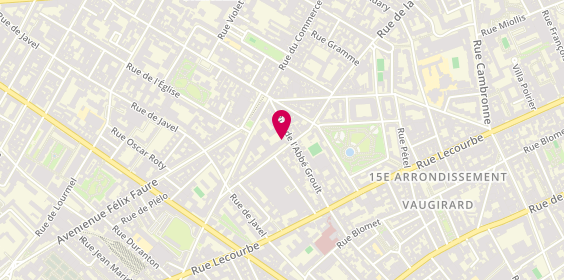 Plan de Rent A Car, 118 Rue de la Croix Nivert, 75015 Paris