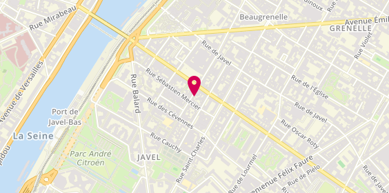 Plan de Location Scooter Paris | Club Scooter, 47 Rue Gutenberg, 75015 Paris