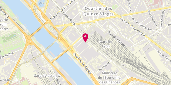 Plan de Thrifty Rent a Car, 193 Rue de Bercy, 75012 Paris