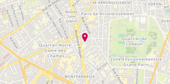 Plan de 4 Roues Sous 1 Parapluie, 31 Rue de Fleurus, 75006 Paris