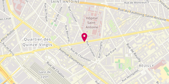 Plan de Avis, Rue Bercy 196 Boulevard Diderot, 75012 Paris