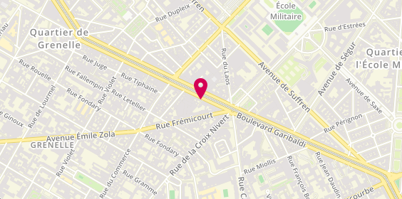 Plan de ADA, 150 Boulevard de Grenelle, 75015 Paris