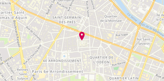 Plan de Sixt, 9 Rue Clément, 75006 Paris