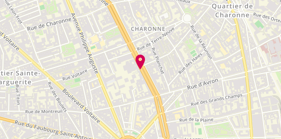 Plan de Ada, 55 Boulevard de Charonne, 75011 Paris