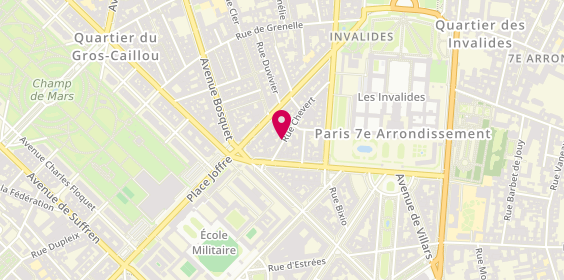 Plan de Ucar, 32 Rue Chevert, 75007 Paris