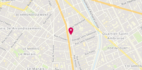 Plan de DIAC LOCATION Overlease, 96 Rue Amelot, 75011 Paris