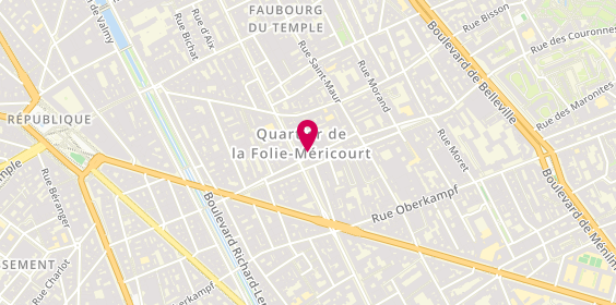 Plan de Communauto, 29 Rue des 3 Bornes, 75011 Paris