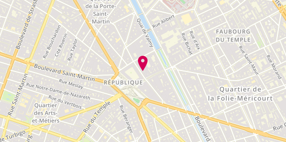 Plan de Permis Malin, 4 Rue Yves Toudic, 75010 Paris