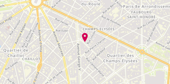 Plan de DRIV’HEURE, 60 Rue François 1er, 75008 Paris