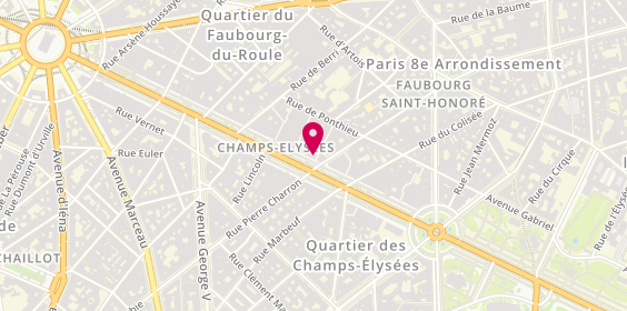 Plan de Fadiz Car, 66 avenue des Champs-Élysées, 75008 Paris