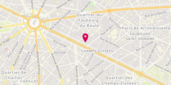 Plan de Elysee Limo, 102 avenue des Champs-Élysées, 75008 Paris