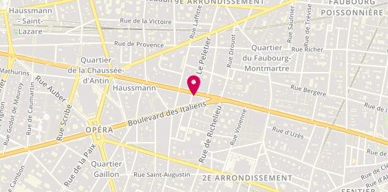 Plan de Arval France, 1 Boulevard Haussmann, 75009 Paris