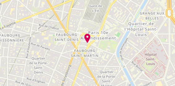 Plan de Rail Paris Mobility, 127 Rue Faubourg Saint Martin, 75010 Paris