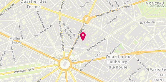 Plan de Cinquième Etoile, 22 Bis avenue de Wagram, 75008 Paris