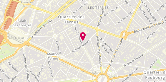 Plan de Md Presta, 6 Rue d'Armaillé, 75017 Paris