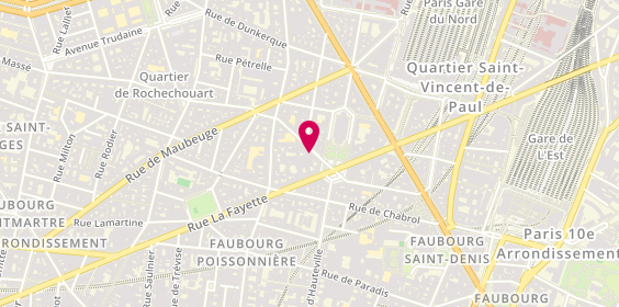 Plan de Ucar, 5 Rue d'Abbeville, 75010 Paris