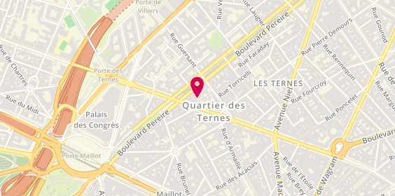 Plan de ADA, 78 avenue des Ternes, 75017 Paris