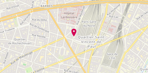 Plan de Europcar, Lev-1, Gare du Nord
18 Rue de Dunkerque, 75010 Paris