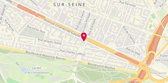 Plan de Avis, 99 avenue Charles de Gaulle, 92200 Neuilly-sur-Seine