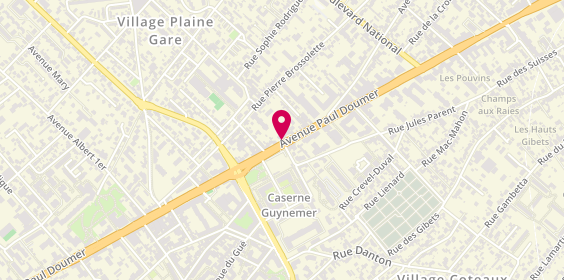 Plan de Rent A Car, 78 avenue Paul Doumer, 92500 Rueil-Malmaison