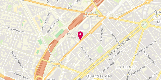 Plan de Rent A Car, 28 Boulevard Gouvion-Saint-Cyr, 75017 Paris
