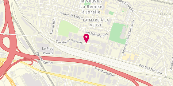 Plan de Where The Action Is, 47 Rue Marcel Dassault, 93140 Bondy