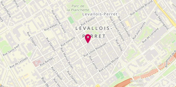 Plan de Car Go Location de Voitures, 66 Rue Aristide Briand, 92300 Levallois-Perret