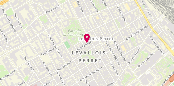 Plan de Diplomat Best Services, 21 Rue Pasteur, 92300 Levallois-Perret