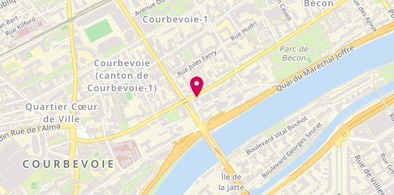Plan de Citylocs, 82 Boulevard Saint-Denis, 92400 Courbevoie
