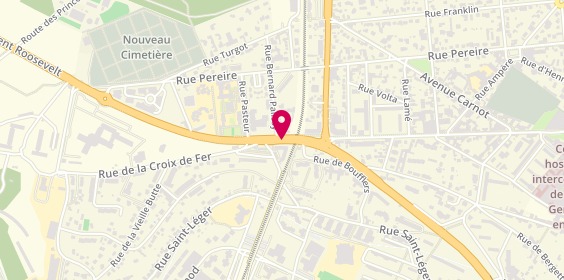 Plan de Europcar Saint Germain en Laye, 136 Rue du Président Roosevelt, 78100 Saint-Germain-en-Laye