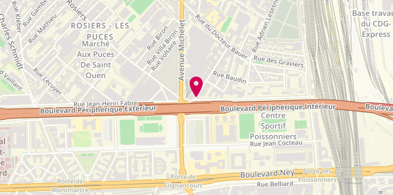 Plan de Locabest, 55 Rue Entrepôts, 93400 Saint Ouen