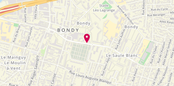 Plan de Ds Location, 35 avenue Henri Barbusse, 93140 Bondy