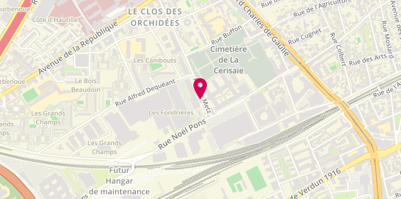 Plan de Full Up Location, 38 Rue de Metz, 92000 Nanterre