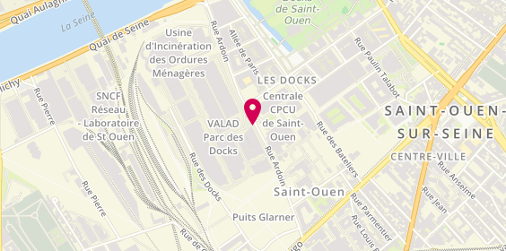 Plan de Carat Location, 50 Rue Ardoin, 93400 Saint Ouen