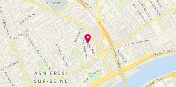 Plan de City Rent, 13 Rue de Prony, 92600 Asnières-sur-Seine