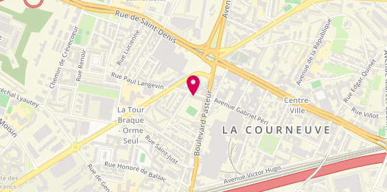 Plan de Luxury Premium Services, 3 Rue de l'Union, 93120 La Courneuve