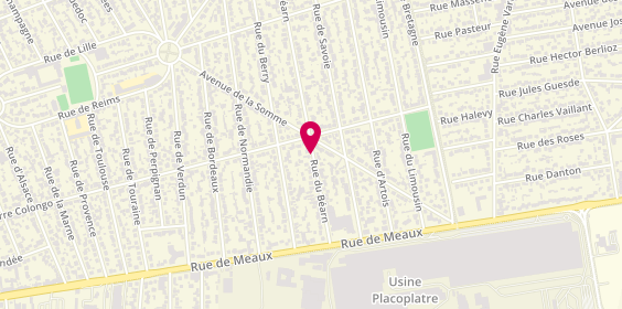 Plan de Exp, 130 Rue de Béarn, 93290 Tremblay-en-France