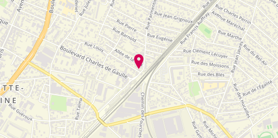 Plan de Conduite Sans Auto Ecole - Pierrefitte, 4 Rue Charles Perrin, 93380 Pierrefitte-sur-Seine