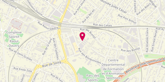 Plan de Locations Auto Paris, 10 Rue Henri Coudert, 95600 Eaubonne
