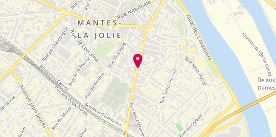 Plan de Ada, 53 Rue Prte Aux Saints, 78200 Mantes-la-Jolie