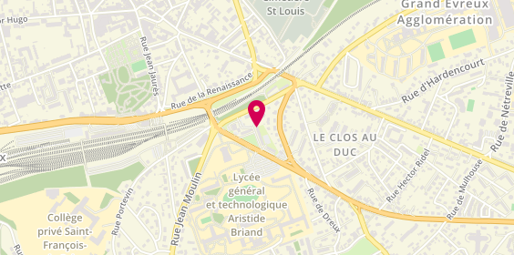 Plan de Avis Location de Voitures, 13 Rue Pierre Sémard, 27000 Évreux