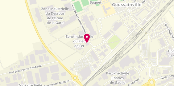 Plan de AVIA Location, 1 Rue Augustin Fresnel, 95190 Goussainville