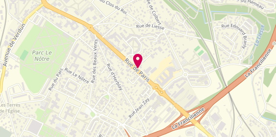 Plan de Avis Location de Voitures, 67 Rue Paris, 95310 Saint-Ouen-l'Aumône
